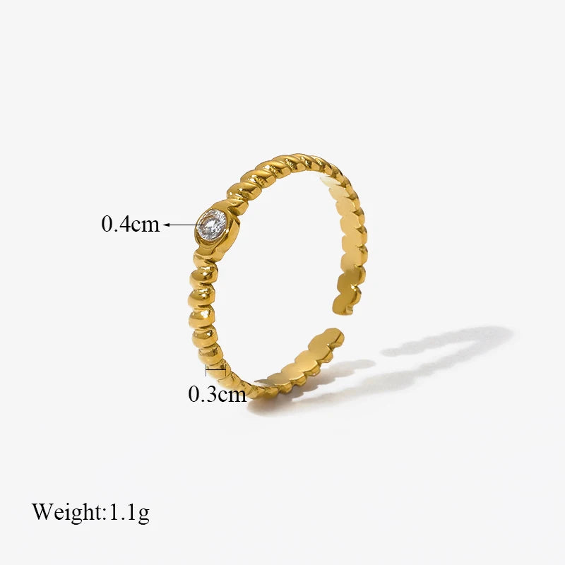 1007 Vintage Gold Ring – R045