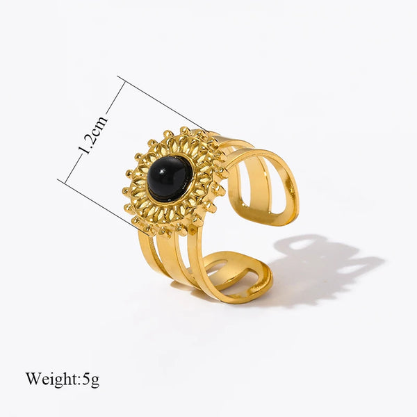 Vintage Gold Cuff Ring