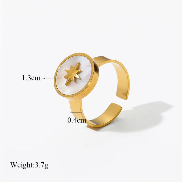 Vintage Gold Cuff Ring