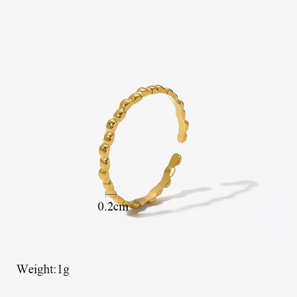 Vintage Gold Cuff Ring