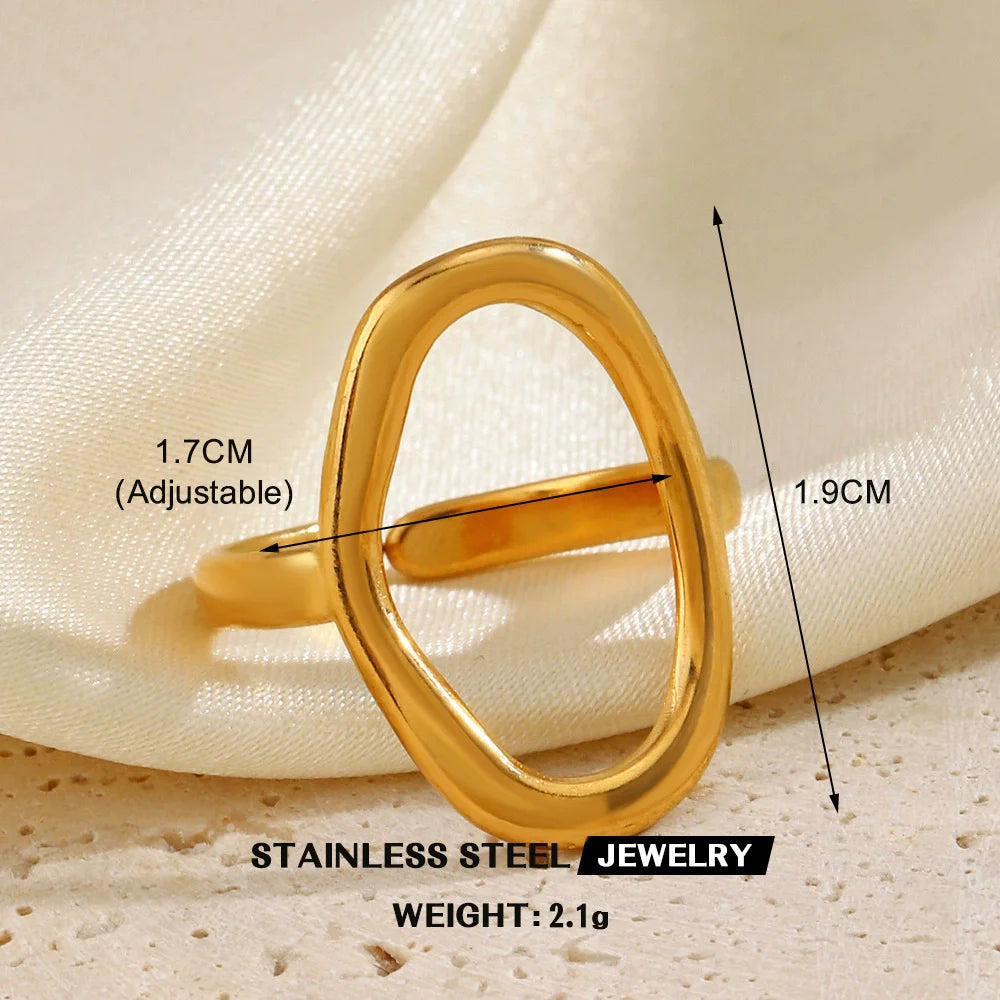 1007 Gold Leaf Heart Ring