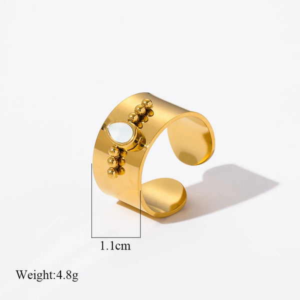 Vintage Gold Cuff Ring