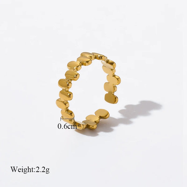 Vintage Gold Cuff Ring