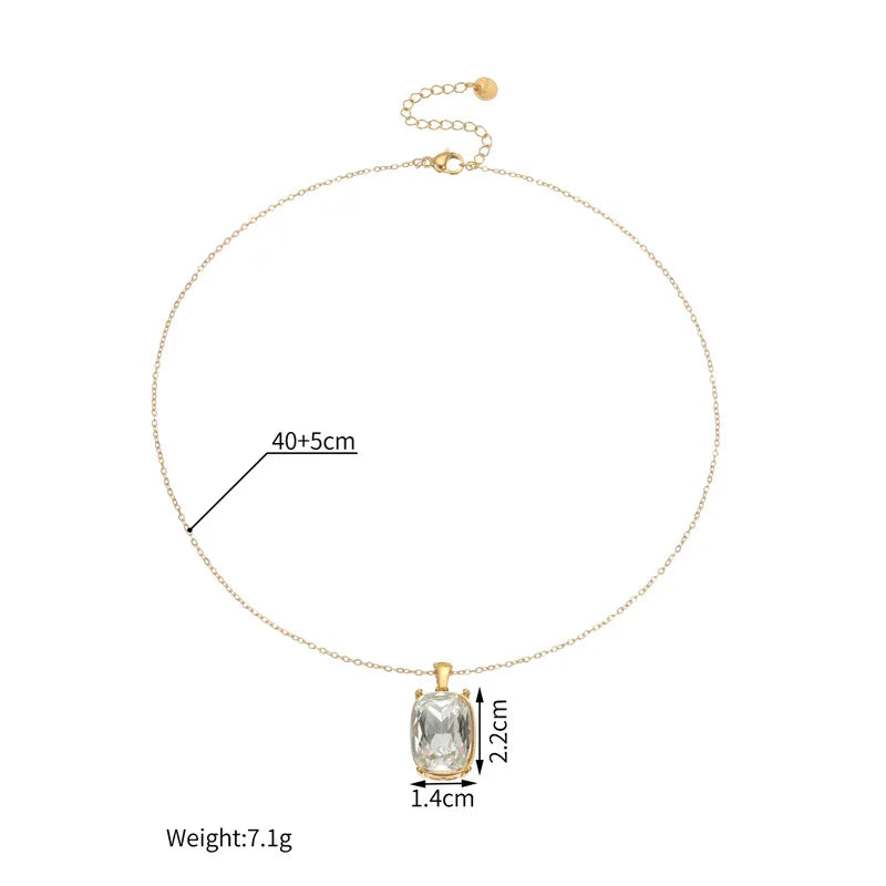 1007 Sparkling Crystal Necklace, Earrings & Ring Set