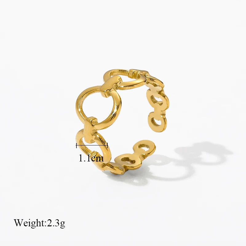 1007 Vintage Gold Ring – R048