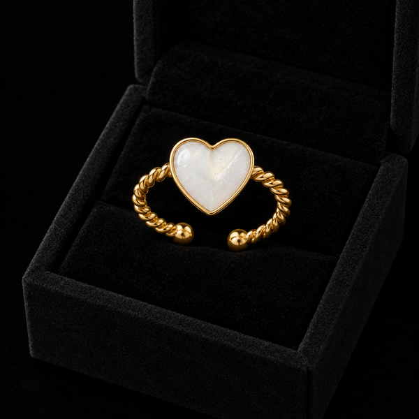 Heart Adjustable Ring