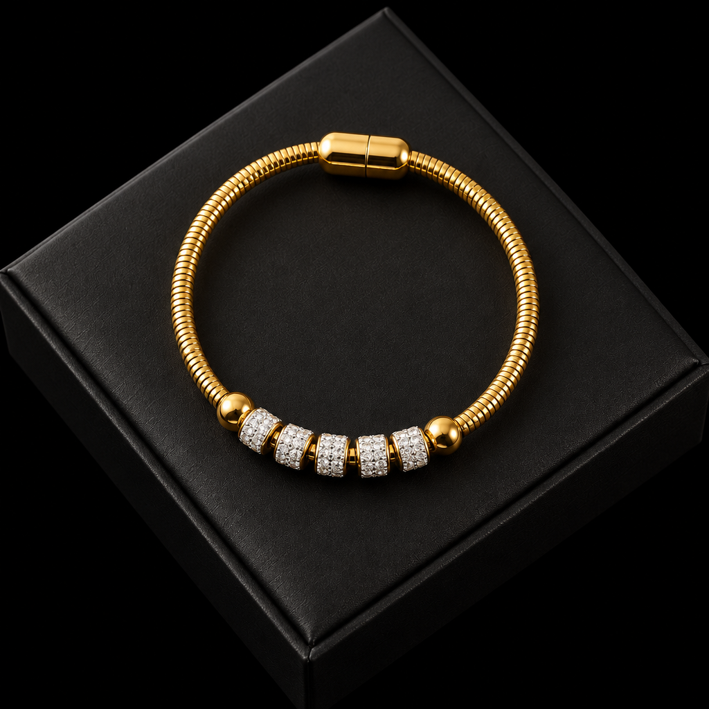 1007 Double-Layer Zircon Bracelet