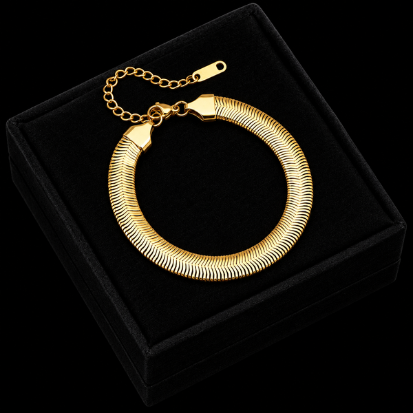 Stainless Steel Twisted Gold Bracelet Bangle